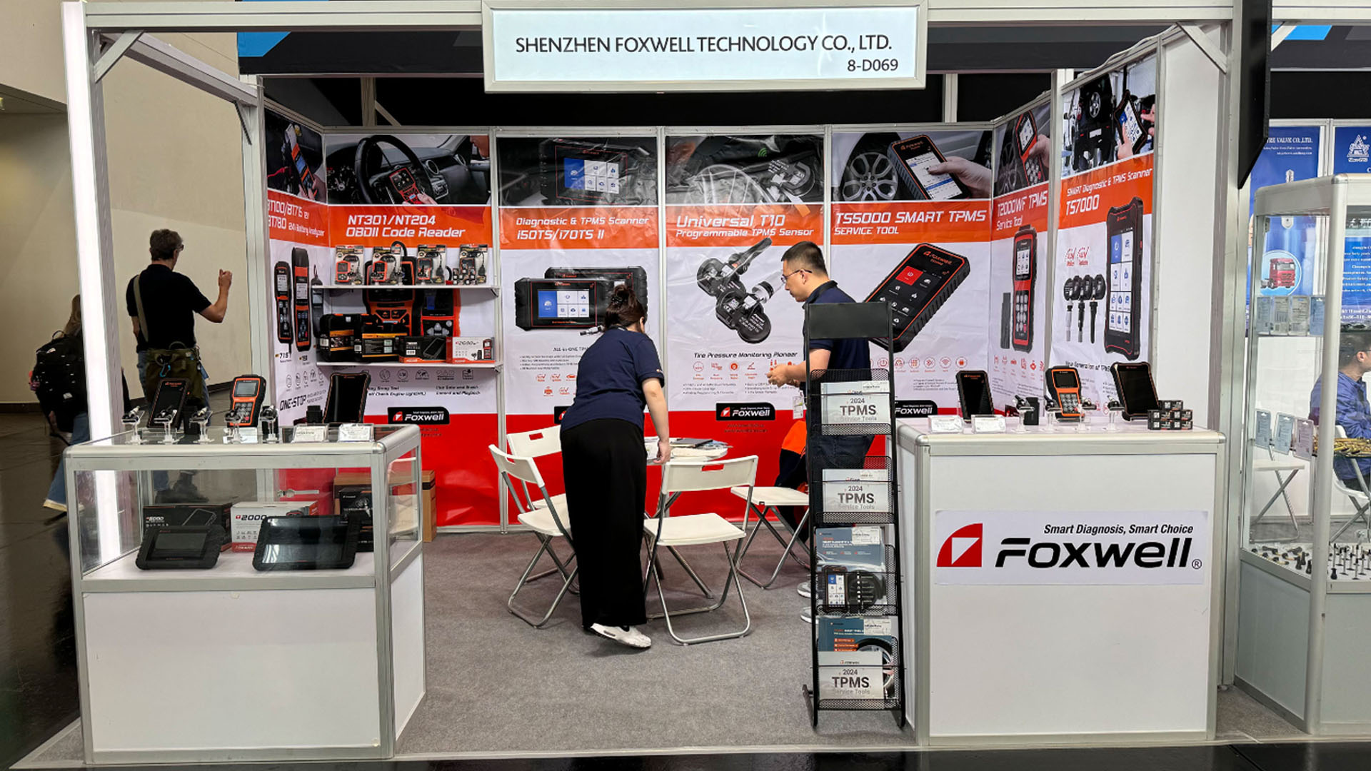 Foxwell at The Tire Conlogne 2024 in Germany